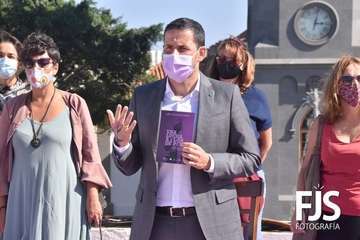 Telde lanza la campaña 'Una lucha a flor de piel' para combatir la violencia machista/Francisco Javier Santana.